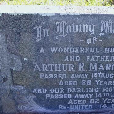 MARCHAND Arthur R.  -1964 &amp; Irene  -1969