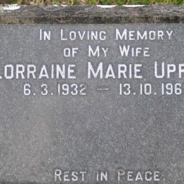 UPFOLD Lorraine Marie 1932-1969