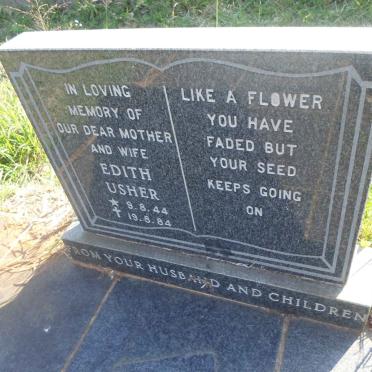 USHER Edith 1944-1984