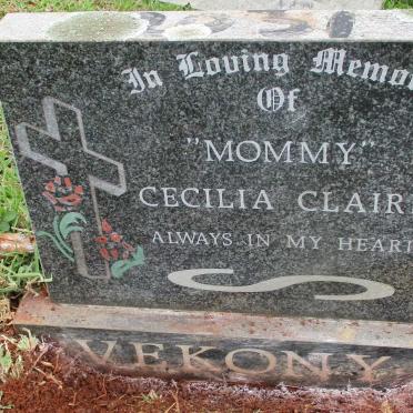 VEKONY Cecilia Claire -1976