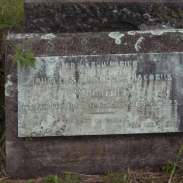 VERGOTTINI Johannes Joseppes Jacobus 1862-1925