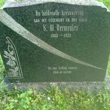 VERMEULEN Karel Wynand 1903-1953 :: VERMEULEN Karel Wynand 1952-1952