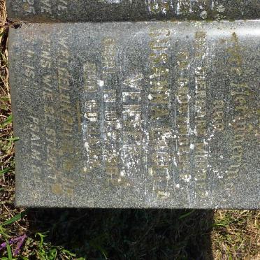 VENTER Willem Jacobus -1950 &amp; Susanna Engela -1962 