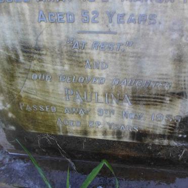 VENT Jacobus, van der -1945 :: VAN DER VENT Paulina -1959