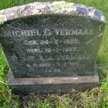 VERMAAK Michiel C. 1888-1965 &amp; Elsje S.J. 1893-1971