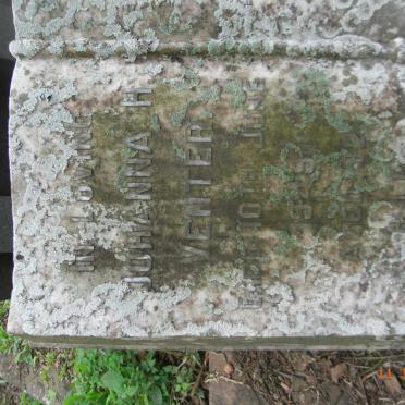 VENTER Johanna H. -1949