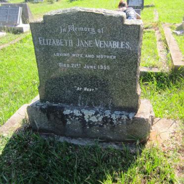VENABLES Elizabeth Jane -1955