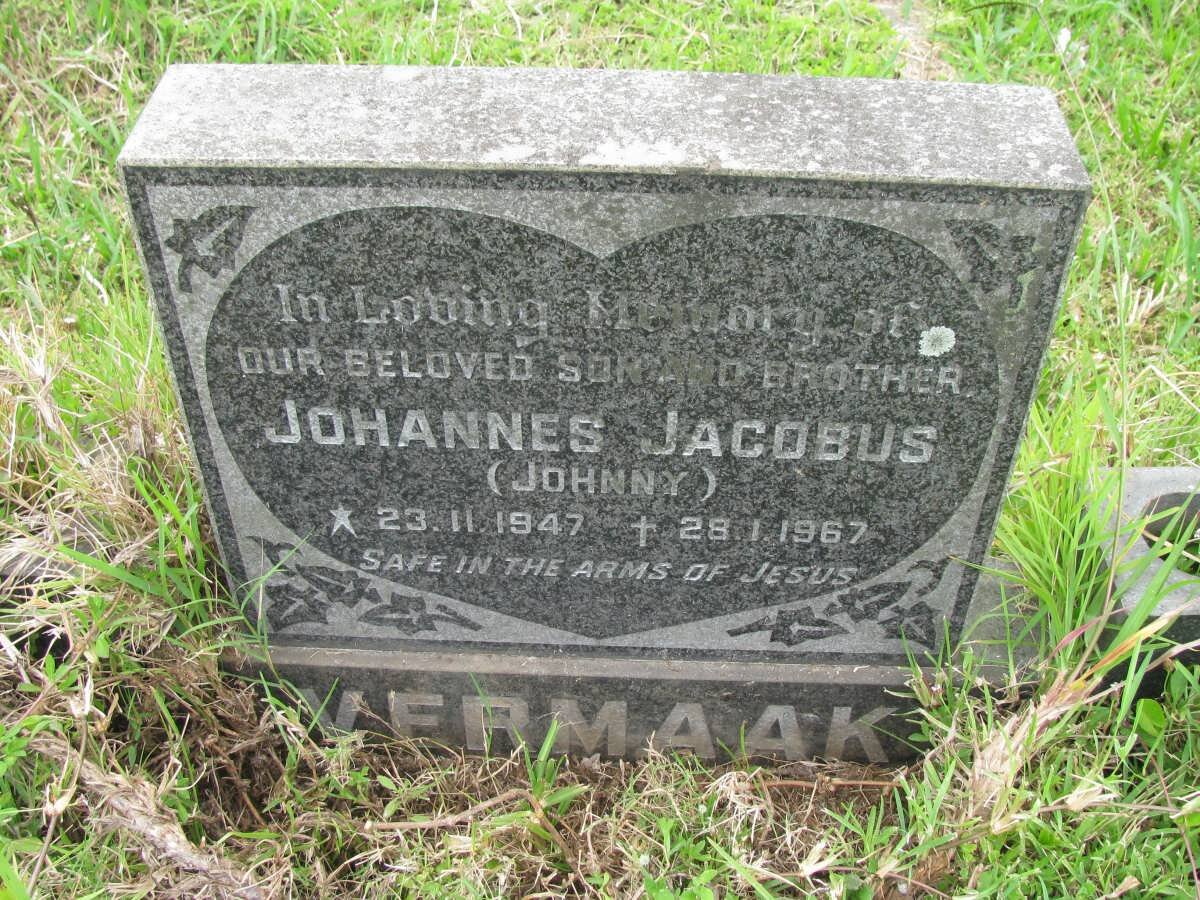 VERMAAK Johannes Jacobus 1947-1967