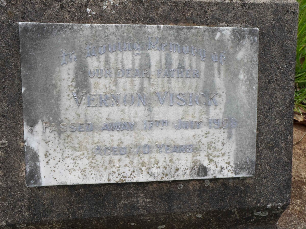 VISICK Vernon -1956