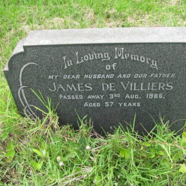 VILLIERS James, de -1966