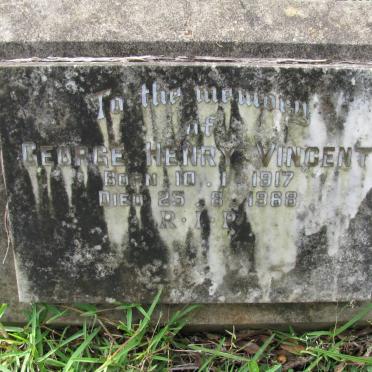 VINCENT George Henry 1917-1968