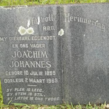 VILJOEN Joachim Johannes 1899-1969