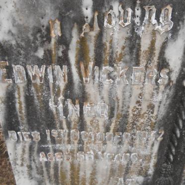 VICKERS Edwin -1932 &amp; Elizabeth J. -1949