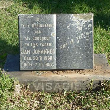 VISAGIE Jan Johannes 1930-1967