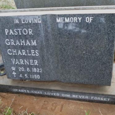 VARNER Graham Charles 1922-1990