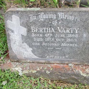 VARTY Bertha 1898-1963