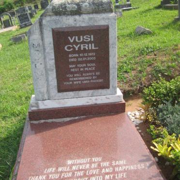 VUSI Cyril 1972-2003