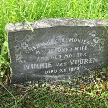 VUUREN Winnie, van -1972