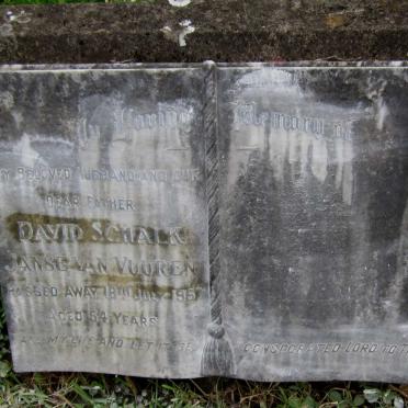 VUUREN David Schalk, Janse van -1957