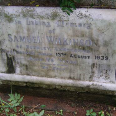 WILKINSON Samuel -1939