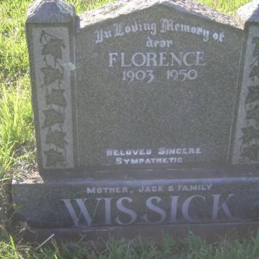 WISSICK Florence 1903-1950
