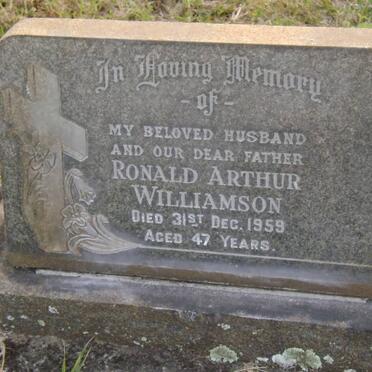 WILLIAMSON Ronald Arthur -1959
