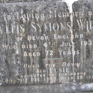 WIDGER Phyllis Symons -1934 :: WIDGER Elsie -1940