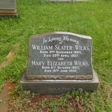 WILKS William Slater 1865-1927 &amp; Mary Elizabeth 1867-1959