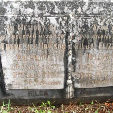 WILLMORE Frederick Howson 1876-1937 &amp; Hilda Elizabeth 1882-1955