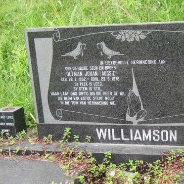 WILLIAMSON Oltman Johan 1952-1978