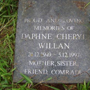 WILLAN Daphne Cheryl 1949-1997