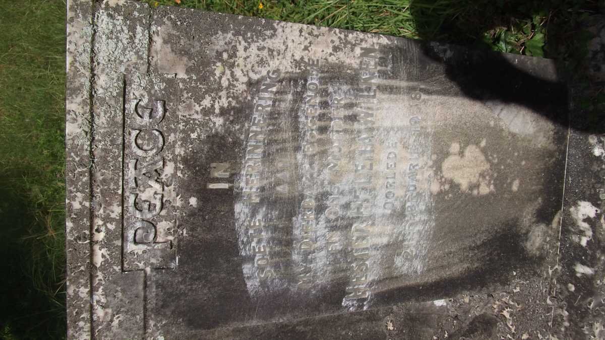 WILKEN Hester Helena -1958