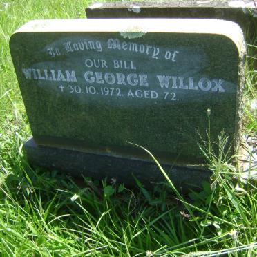 WILLOX William George -1972