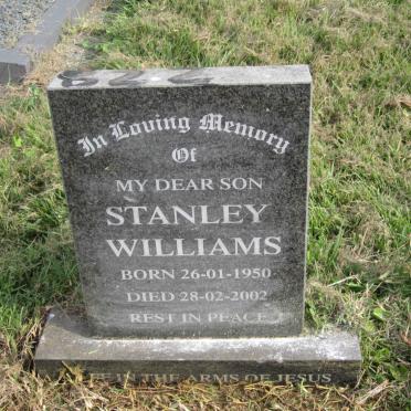 WILLIAMS Stanley 1950-2002