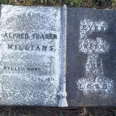 WILLIAMS Alfred Fraser -1931
