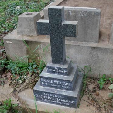 WILLIAMS Ronald -1963 :: WILLIAMS Lynette Patricia -1968