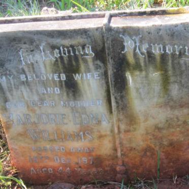 WILLIAMS Marjorie Edna -1970