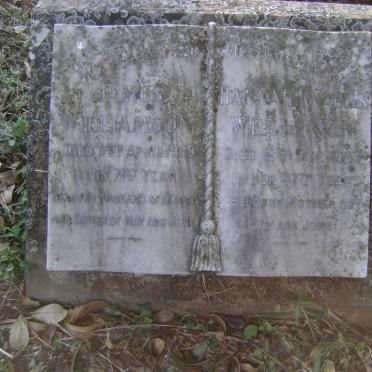 WILLIAMSON James -1949 &amp; Hannah Knaggs -1967