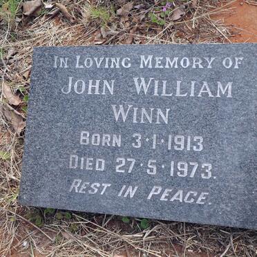WINN John William 1913-1973