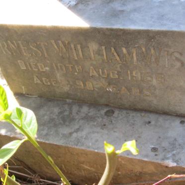 WISE Ernest William -1958 &amp; Ella Maude  -1962