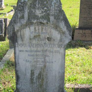 WOODHOUSE Emma Katrina -1931
