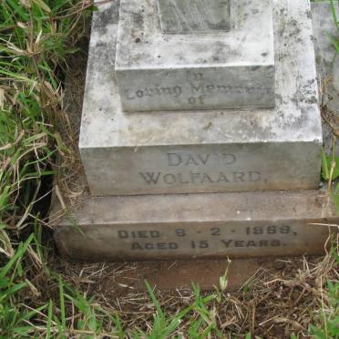 WOLFAARD David  -1969