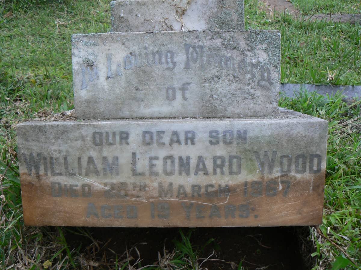 WOOD William Leonard -1967