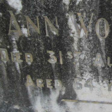 WORTHINGTON Eliza Ann -1951