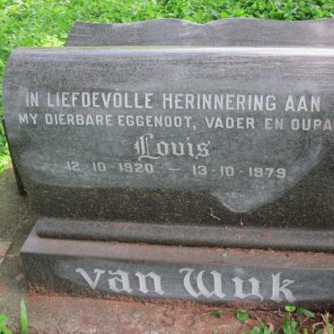 WYK Louis, van 1920-1979