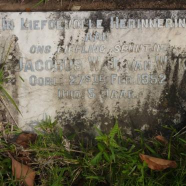 WYK Jacobus W.J., van -1952