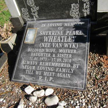 WYK William, van 1925-1995 :: WHEATLEY Sherrine Pearl nee VAN WYK 1973-2010