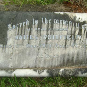 WHITFIELD James -1919