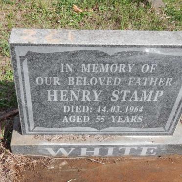 WHITE Henry Stamp -1964