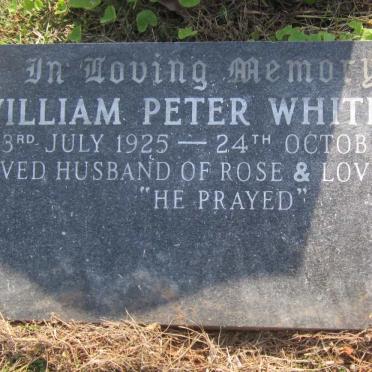 WHITEFORD William Peter 1925-1999